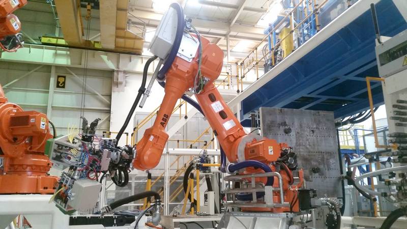 Intégration robot ABB soudure